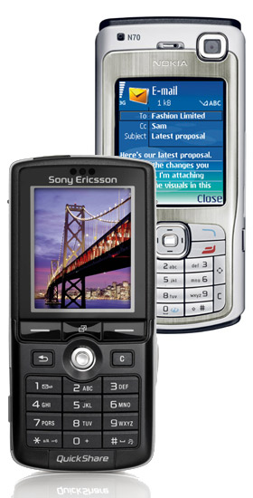 TETT : Nokia N70 fulgte hakk i h�l bak Sony Ericssons K750i. N70s kamera var if�lge testen 