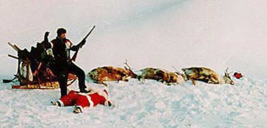 RED SLEIGH DOWN: Ikke alle har fortjent harde pakker under treet i �r.