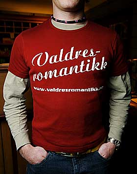  PR:  Nettstedet Valdresromantikk.no markedsf�rer seg p� mange m�ter.