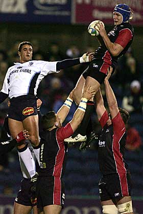 STERK NORDMANN: Magnus Lund (22) spiller godt for Premier League-lederne Sale Sharks.