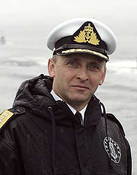 SLO ALARM: Generalispekt�ren for Sj�forsvaret, kontreadmiral Jan Erik Finseth, slo alarm i desember.