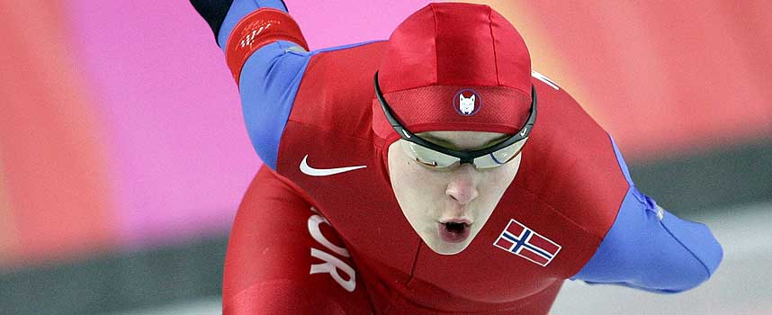 NORSK REKORD: Maren Haugli forbedret sin egen norske rekord p� 3000 meter. Her fotografert under OL i Torino.
