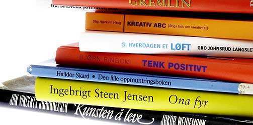 ORD PÅ ORD: Aldri har det vært flere bøker som vil hjelp deg på veien til et bedre liv. Carpe diem...