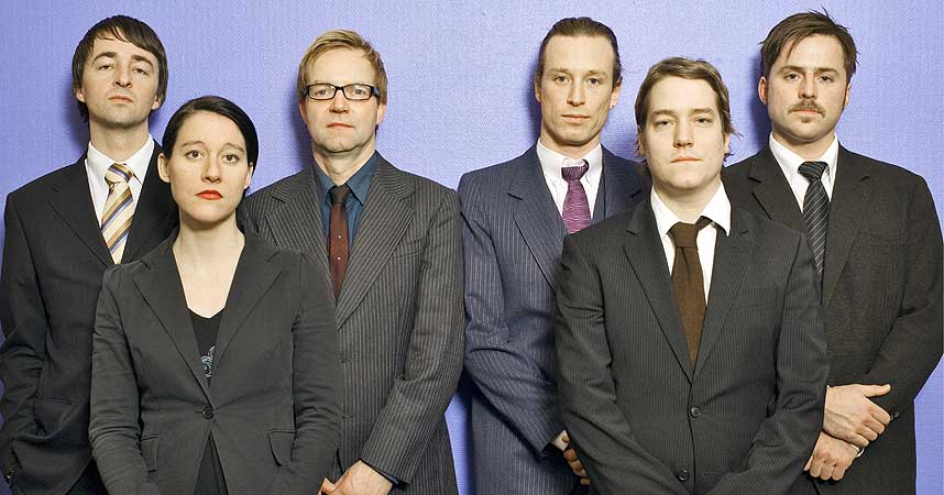 THE TYNSET PROJECT: Fra venstre Sten Inge J�rgensen,  Cathrine Myhre, Kjetil Sk�ien, Snorre Hvamen,  Lars Petter Hagen og Morten Traavik.