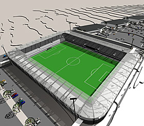 SANDEFJORD: Storstadion er for gammel, og det skal bygges et nytt anlegg p� Pindsle.