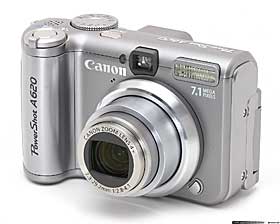  Canon PowerShot A620 