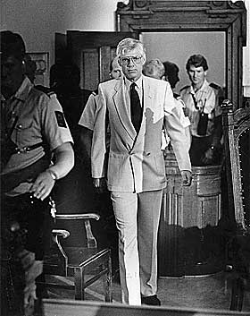 ETTER SPIONDOMMEN: Arne Treholt i 1985. Han fikk 20 års fengsel.