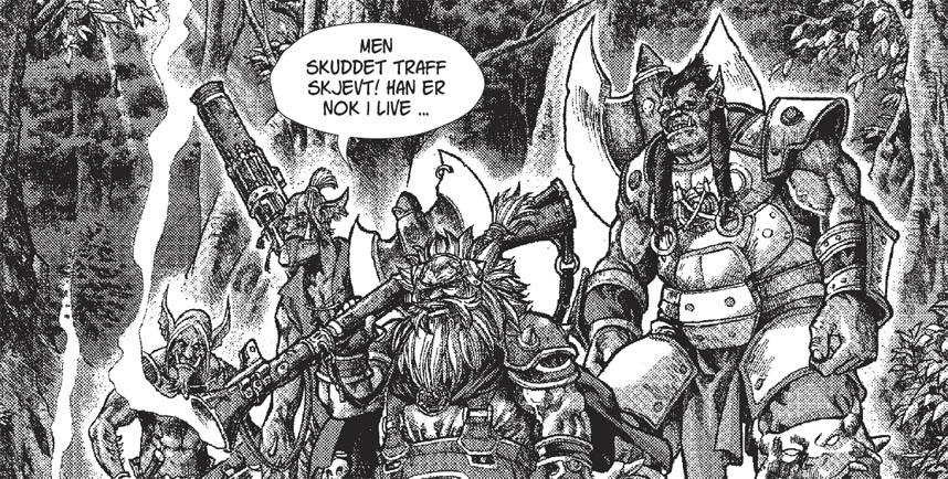 P� NORSK: N� kommer tegneserien �Warcraft: Solkildetrilogien� ogs� p� norsk.
