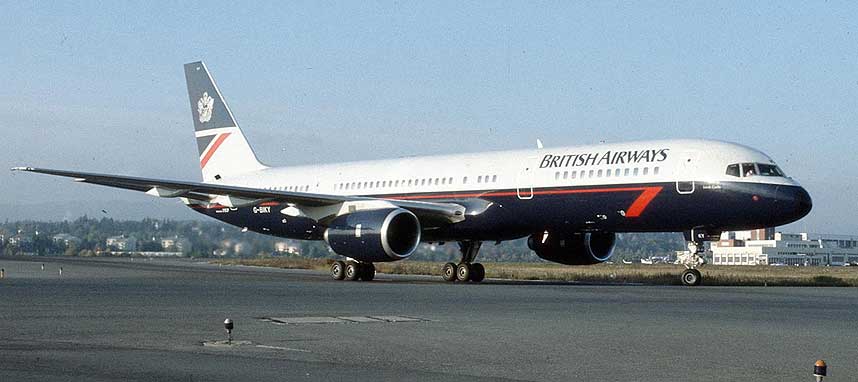 BOEING 757: Dette er en av flytypene som er spesielt utsatt for avgass i kabinlufta, og som professor Chris van Netten har foretatt pr�ver p�.