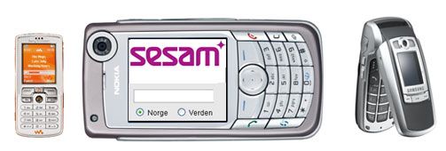 BEST P� NYHETER: Sesams waps�k er bra p� nyheter, men sliter i jakten p� andre nettsider. Illustrasjon: Dagbladet.no