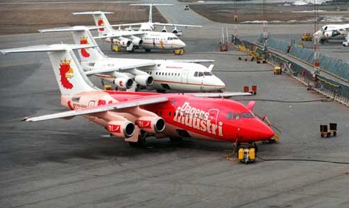 BAe 146: Denne flytypen er blant maskinene som er mest utsatt for giftgasser i kabin og cockpit.