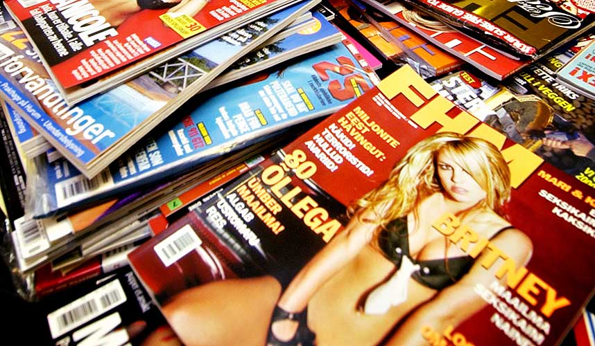POPUL�RE: Norske menn er de ivrigste leserne av det internasjonale bladet For Him Magazine, FHM. Bladet er en eneste lang machohyllest av mannen som objektiverer og nedlegger damer, skriver Hannah Helseth fra tidsskriftet Fett, som er ute med nytt nummer idag.
