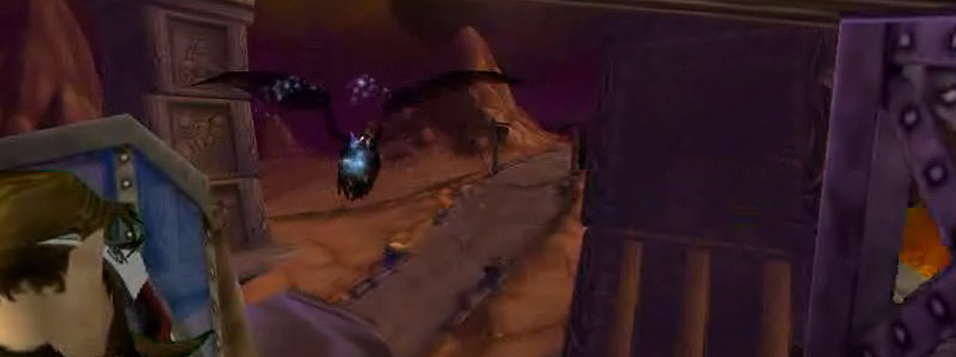 OPP, OPP! Her kan du se hvordan det vil oppleves � ha en flying mount i �World of Warcraft�.