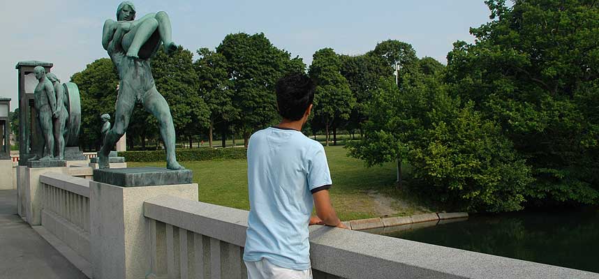 P� sommerjobb-jakt: Den 16 �r gamle Oslo-gutten er p� jakt etter ny sommerjobb.