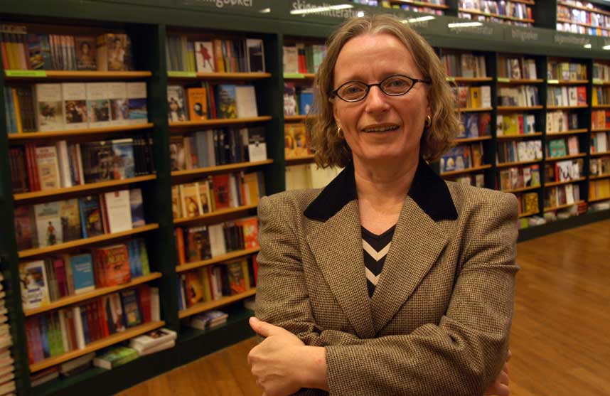KRITISK:  - Jeg tror noe har �delagt norsk litteratur, sier Syphilia Morgenstierne.