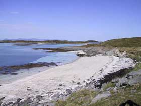 STRANDPARADIS: Et yrende fugleliv og bra fiskemuligheter f�r du om du kj�per den 18 dekar store strandeiendommen p� Mel�yv�r utenfor Harstad.