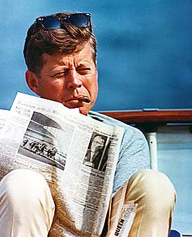 JFK: Hadde ikke tid til dilldall i senga, han hadde tross alt et land � styre.