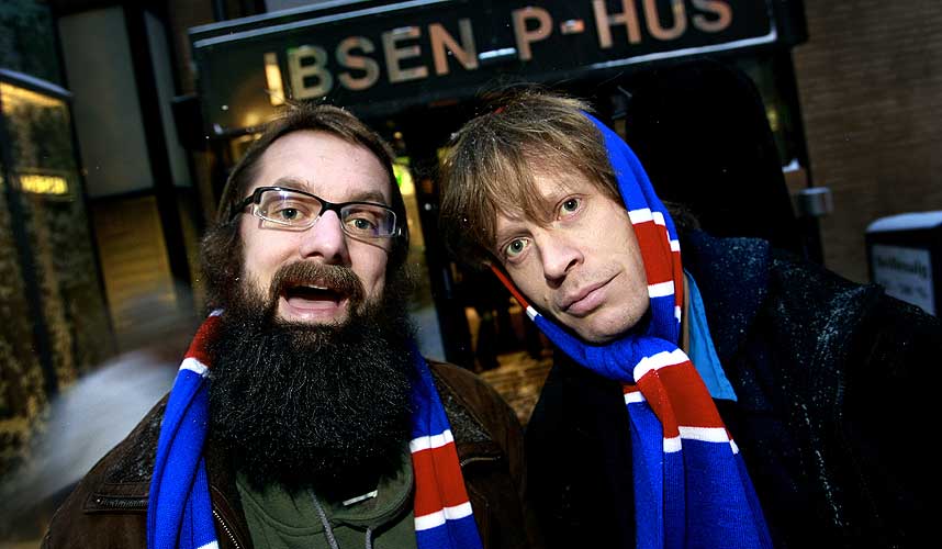 IBSEN VAR VIF-FAN: Er det virkelig sant? N� kan du sp�rre Black Debbath selv.