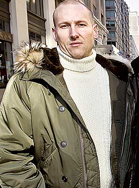 IKKE BLID: Tor Erik Hermansen i Stargate.