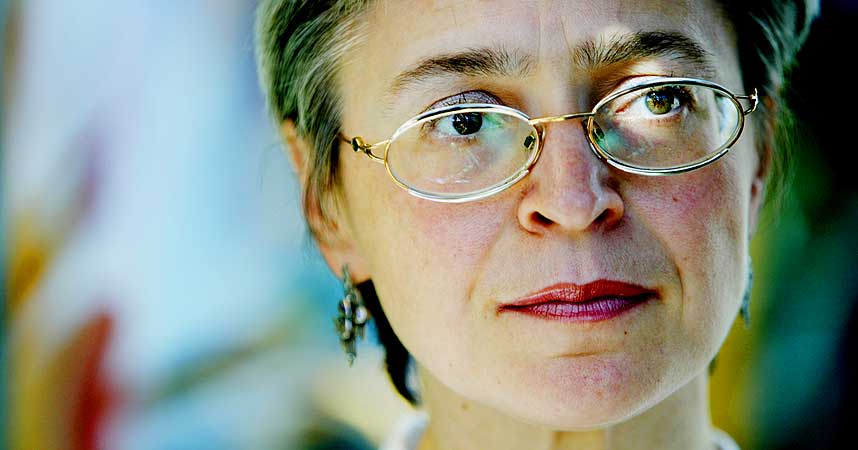 DREPT: Den russiske journalisten Anna Politkovskaja ble skutt og drept i Moskva.