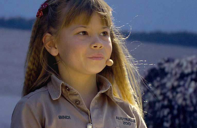 EGET PROGRAM: Bindi Irwin.
