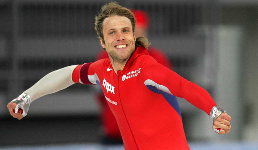 FORN�YD: Eskil Ervik forsynte seg grovt av premiebordet under NM p� Hamar denne helga.