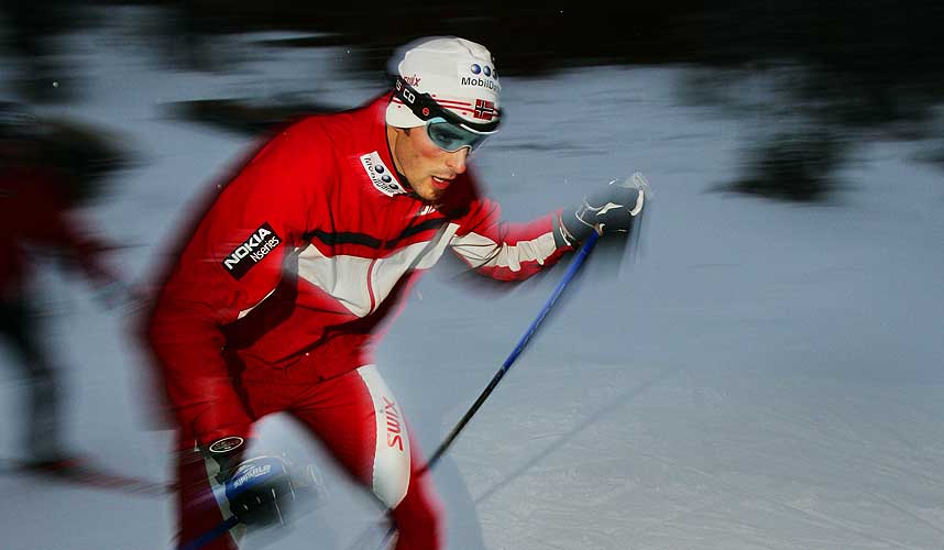 MISSET PALLEN: Magnus Moan l� p� 17. plass etter hoppinga, gikk seg opp 13 plasser i sporet og endte til slutt p� 4. plass i Kuusamo.