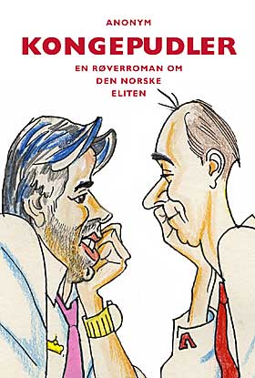 NYTT KAPITTEL HVER DAG: Fra boka om norske kjendiser, skrevet av en anonym debutant.