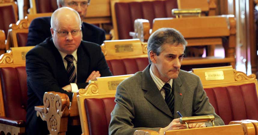 IKKE ILLE TIL MOTE: Morten H�glund fra Frp.