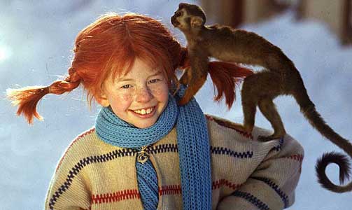 NRK ENDRET PIPPI: Svensk utgave av Pippi-b�kene innledes med et forord der Lindgrens datter forklarer de unge og nye leserne om det og andre begreper. Astrid Lindgrens norske forlag Damm i kontakt med de svenske rettighetshaverne om endringene i NRK Barnetimen ogs� skal overf�res til Lindgrens b�ker.
