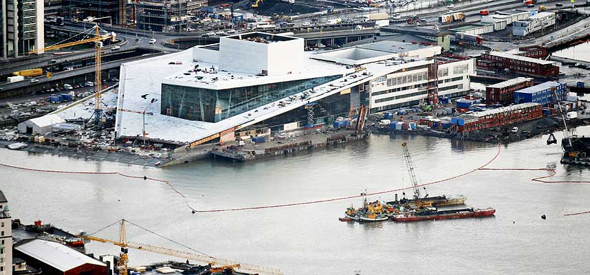 SKAL TEGNES OM: N� lover politikerne mer luft rundt operaen i Bj�rvika.