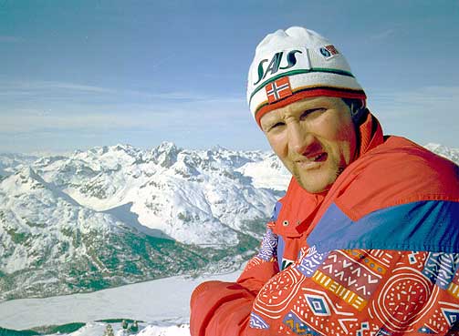 HAR OPPLEVD H�YDESYKE MANGE GANGER: Vegard Ulvang forteller om kvalme og hodepine, men liker h�yden s� lenge det er tid til � akklimatisere seg.