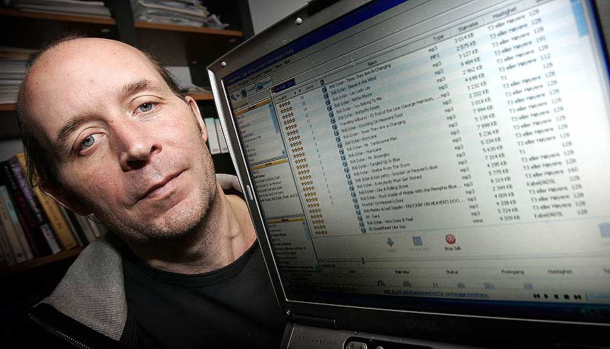 RADIKALE FORSLAG: 80 prosent av de unge bryter loven n�r de deler filer, og forsker Spilker foresl�r n� en bredb�ndsavgift.