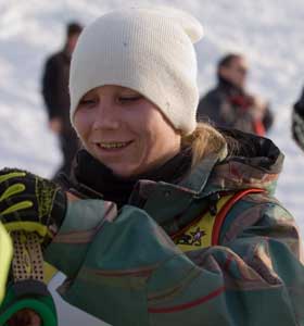 Bursdagsbarnet vantKjersti Buaas vant Highest Air konkurransen i dag.