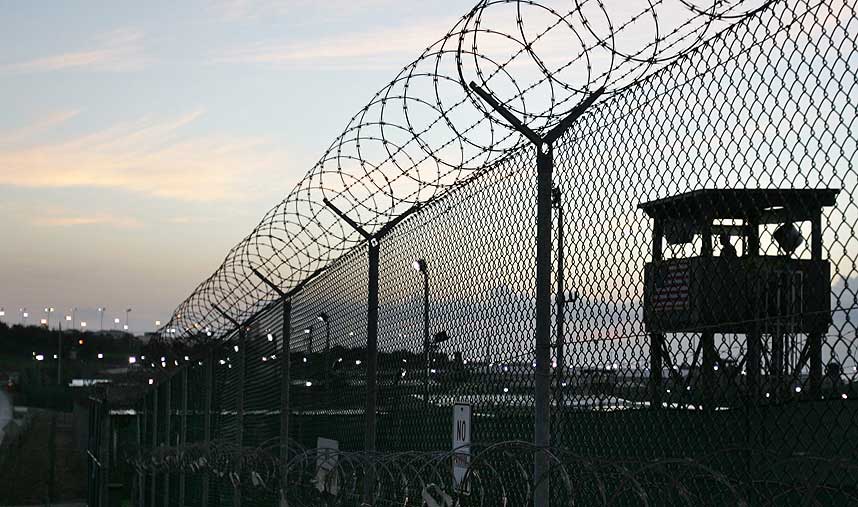 GUANTANAMO: Her sitter de fleste fangene som er mistenkt for terrorvirksomhet.