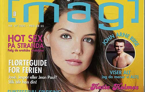 VISTE ALT: Bildet med Riise stammer fra en Mag-utgave i 2005.