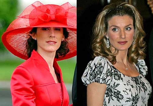 I sorg: Kronprinsese Letizia av Spania er i sorg etter at hennes lilles�ster Erika Ortiz i dag ble funnet d�d i sin leilighet i Madrid.