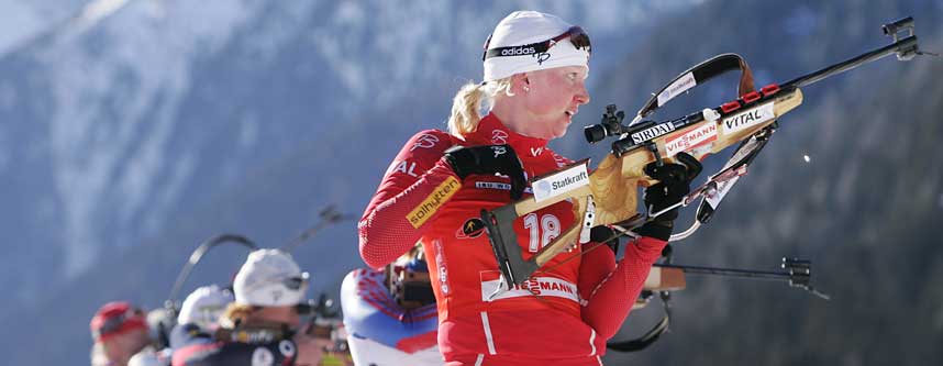 ER I GOD FORM: Linda Grubben har vist at hun har klart � prikke inn toppformen til VM, men i dag ble det �bare� sjetteplass p� henne.