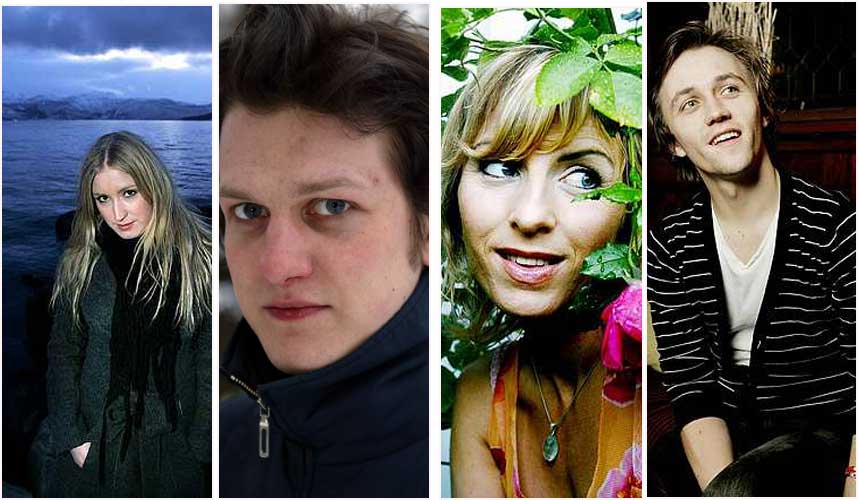 NY MUSIKK: Christel Alsos, Geir Zahl, Silje Nergaard og Sondre Lerche slipper alle plater i januar/februar.