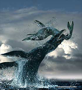  SPISTE ALT: Pliosaurus hadde ingen naturlige fiender.
