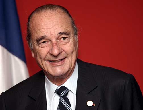 Frankrikes president, Jacques Chirac, liker Leiv Eiriksson og vikingene bedre enn Christofer Colombus og de spanske conquistadorene. - chriacv_1171609379