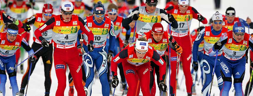 STARTER MED SPRINT: Ski-VMs f�rste �velse er langrenn.