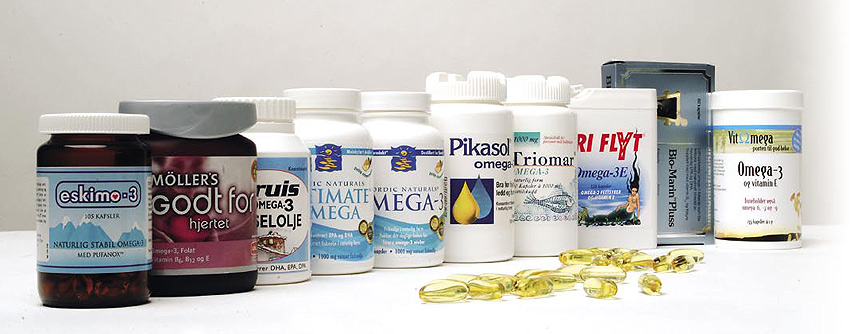 SUNNE KAPSLER: Omega-3 er toppselgeren av alle kosttilskudd - og har god dokumentert virkning. Kvalitet og pris varierer noe, viser en test som er gjort hos AnalyCen, et akkredidert laboratorium som ogs� brukes av Mattilsynet.