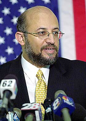 AKTIV I LOKALMILJ�ET: Sami Al-Arian var aktiv i det muslimske milj�et i Tampa.