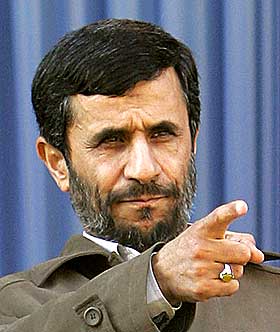 IKKE PRESSET: Iran f�ler seg neppe presset til � stanse anrikingen av uran.