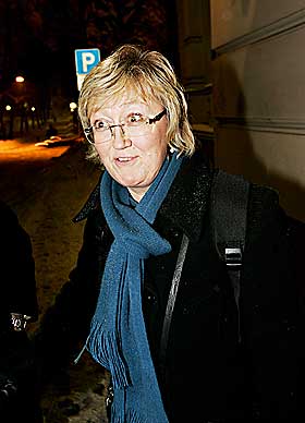 BER JUSTISMINISTEREN RYDDE OPP: H�yres justispolitiske talsperson Elisabeth Aspaker ber Knut Storberget rydde opp i forholdene.