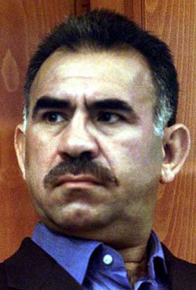 PKK-LEDEREN: Abdullah Ocalan ble arrestert i 1999. Til alles overaskelse har han samarbeidet med tyrkiske myndigheter og unng�tt d�dsstraff.
