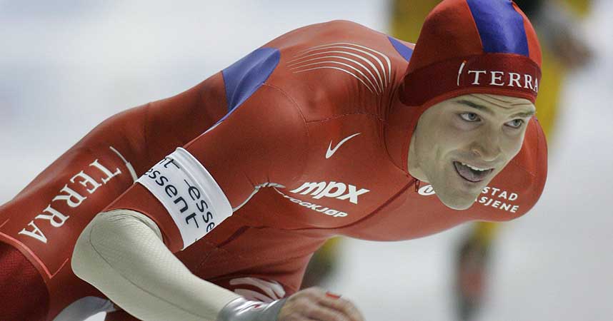 NY NORGESREKORD: Men Even Wetten klarte likevel bare en 17. plass p� 500 meter med tiden 35,08.