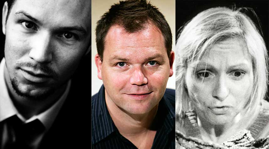 TRE NOMINERTE: For f�rste gang har juryen til Ibsenprisen nominert tre dramatikere f�r prisen deles ut.