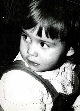 1960: Ingrid, ett år gammel.